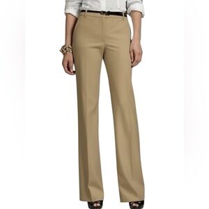 Talbots Women’s Tan Heritage Trouser Pants | Size 8